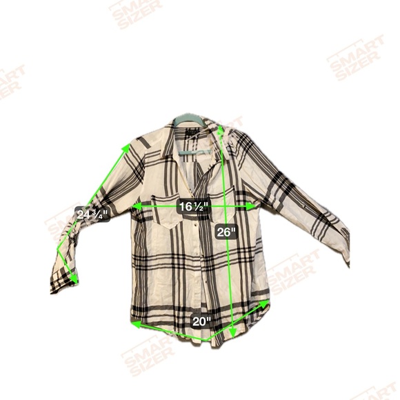 Tinsel Monochrome Checkered Shirt - Picture 6 of 8